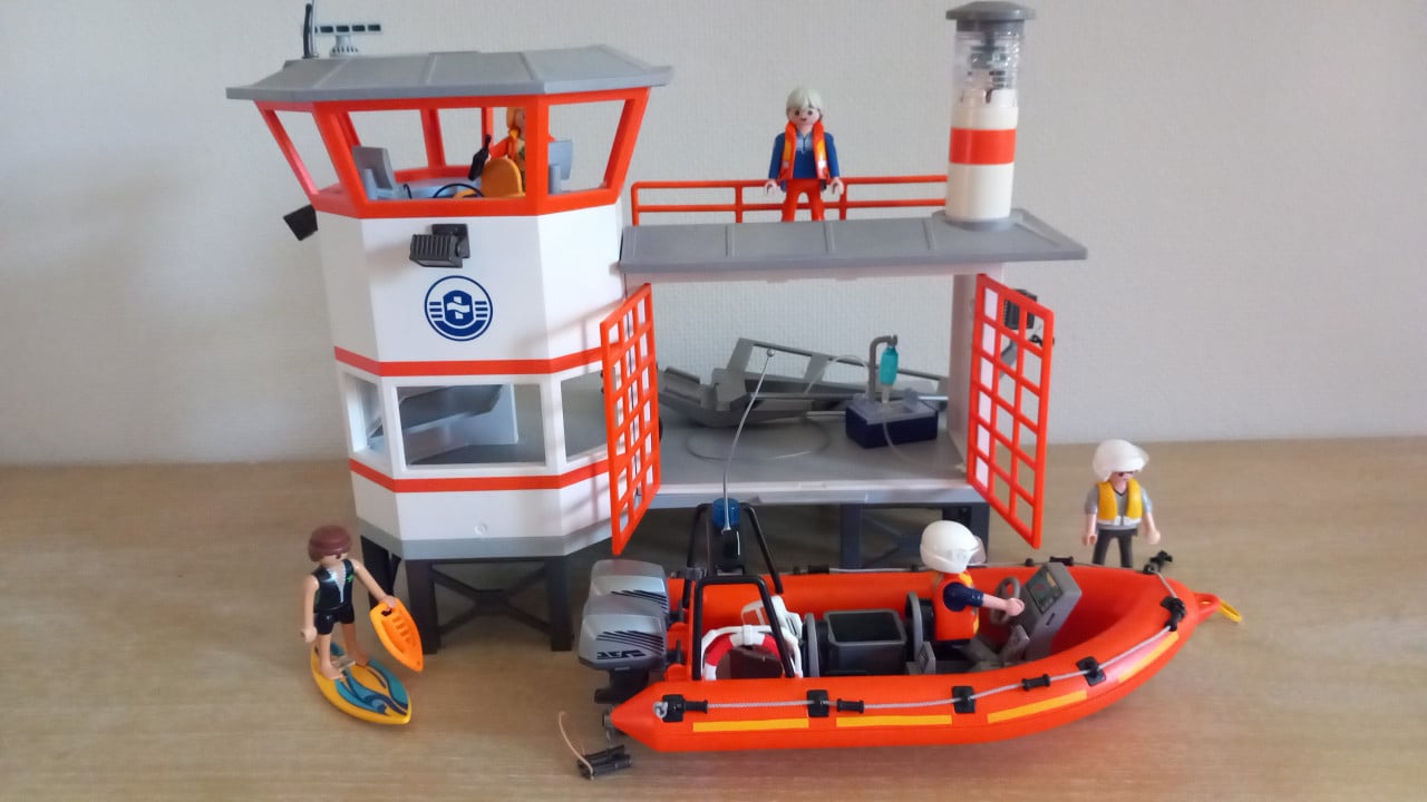 Playmobil kustwachtcentrale met vuurtorensetnr 5539
