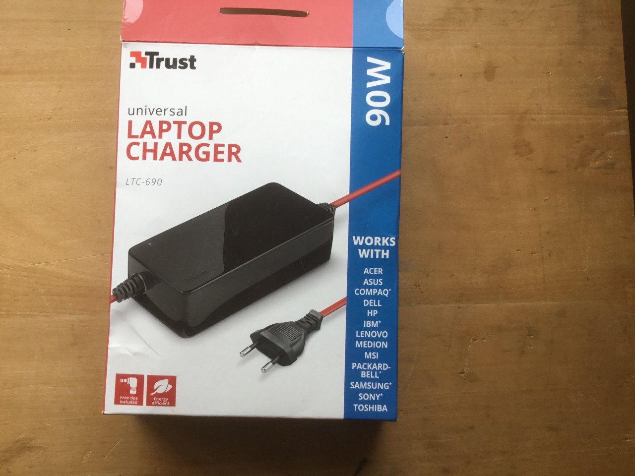 Trust laptop lader