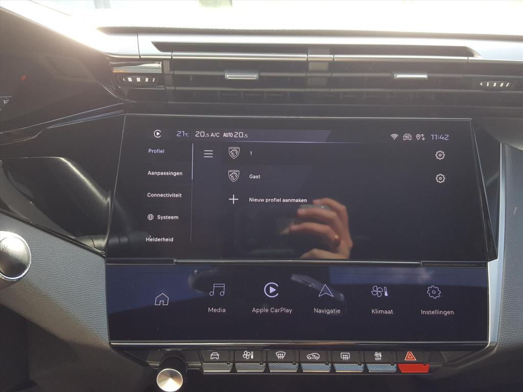Peugeot 308 1.6 hybrid 180pk e-eat8 gt pack business | navi | bt | 360° cam