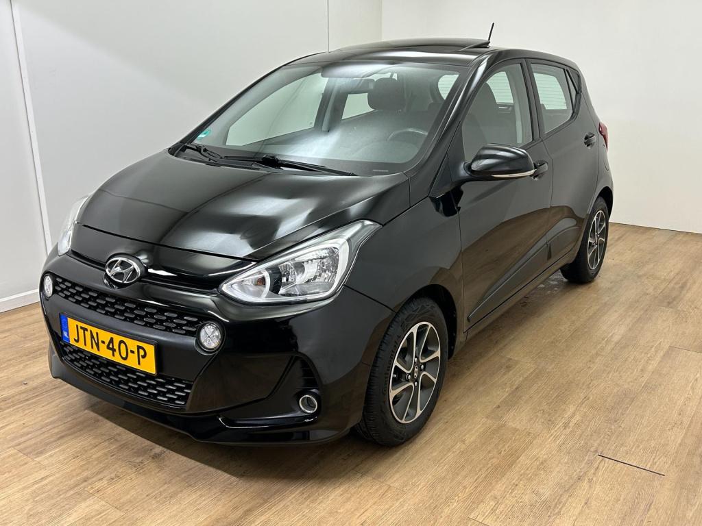 Hyundai I 10 occasion 1.2i | zwart | tweedehands hyundai i10 | airco | stoe