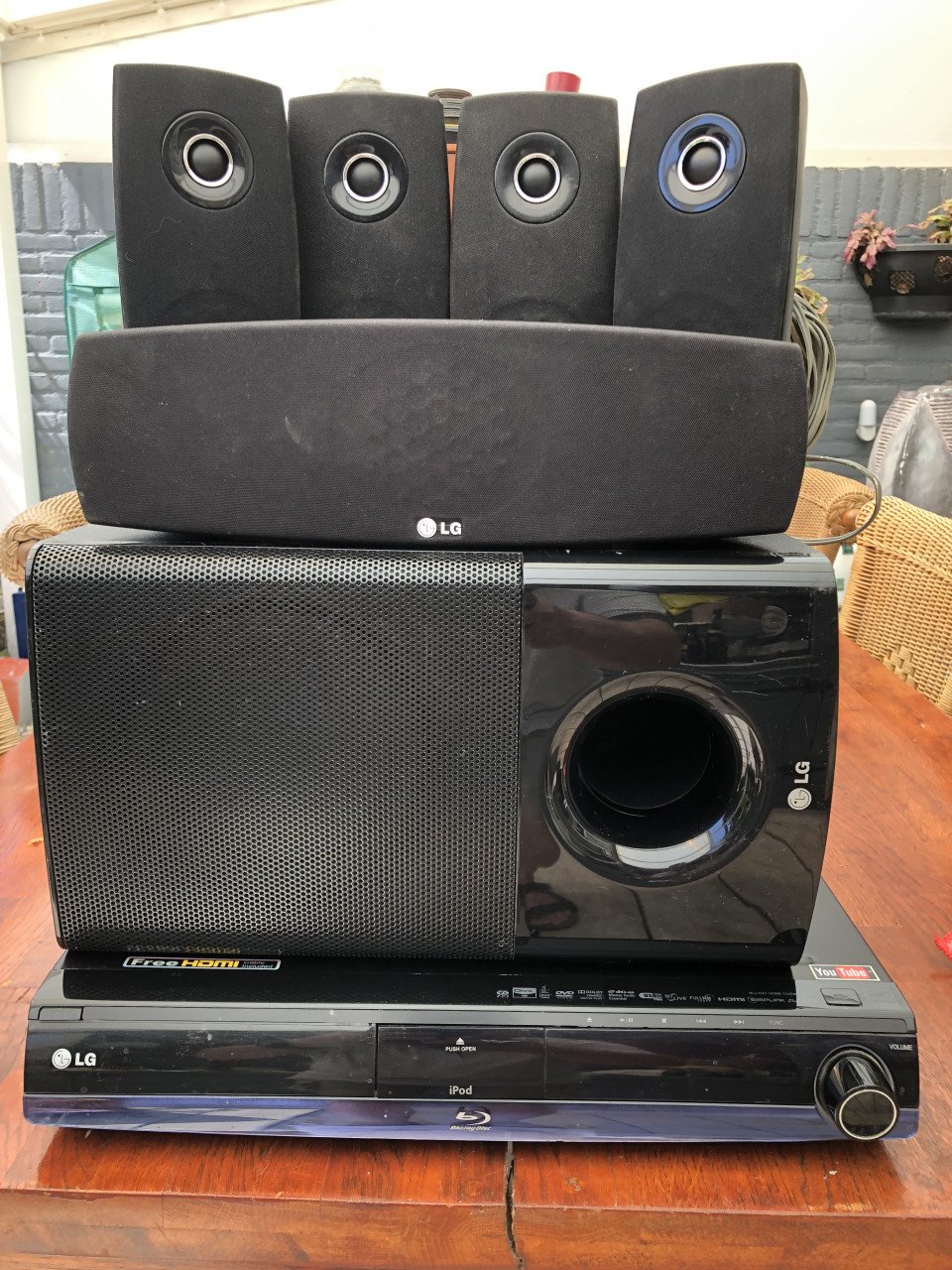 Home cinema systeem