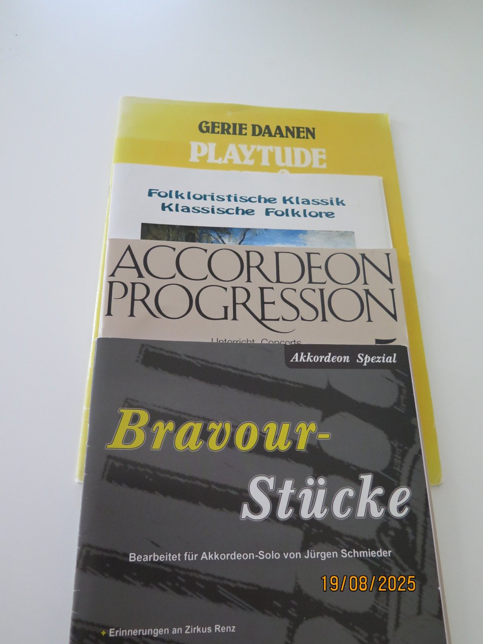 Bladmuziek accordeon