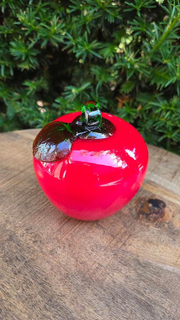 🍎🍓🍅 Mooi Fruit, gemaakt uit dik glas. Puntgaaf.