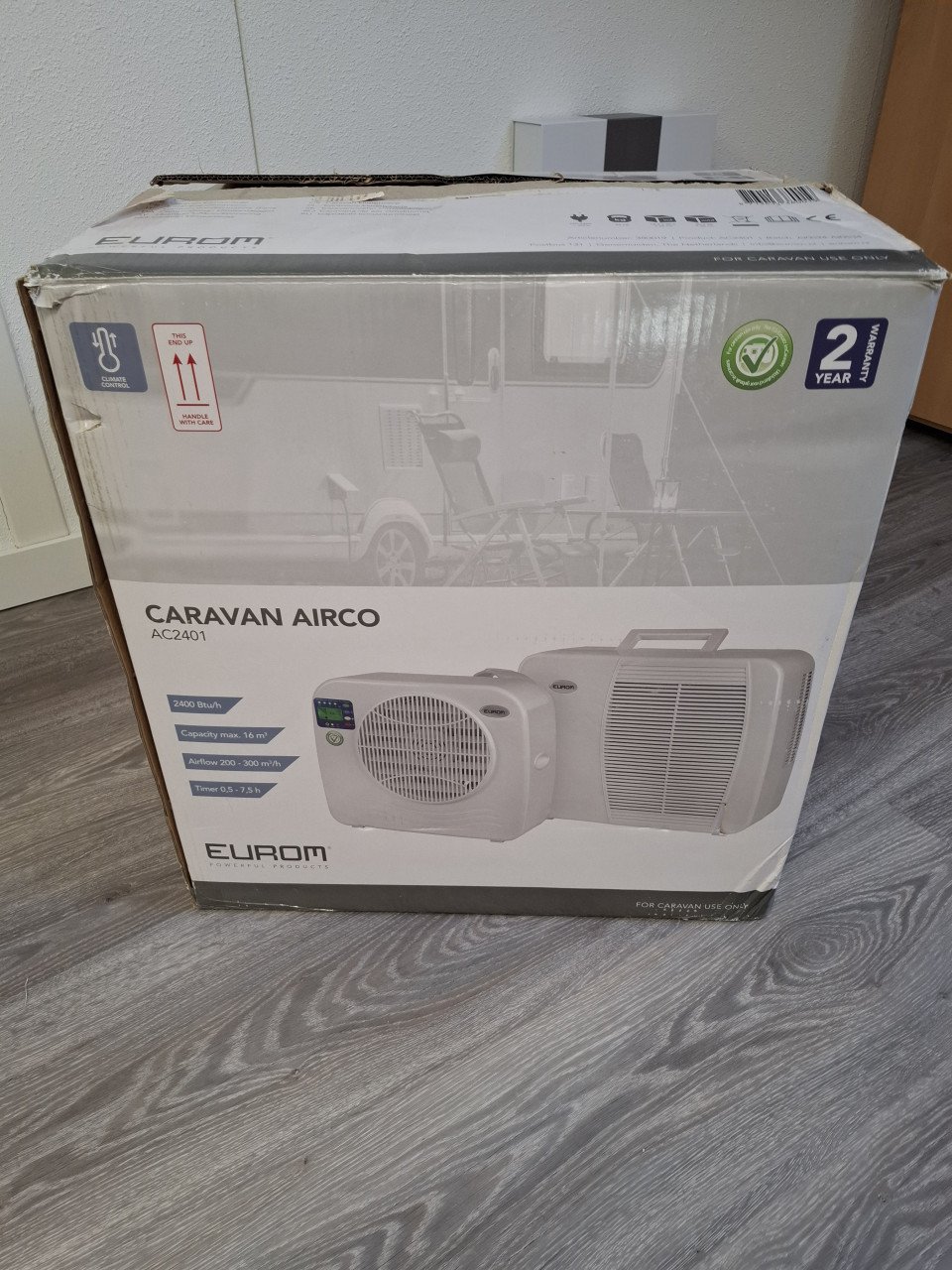 EUROM SPLIT AIRCO UNIT VOOR CARAVAN OF CAMPER