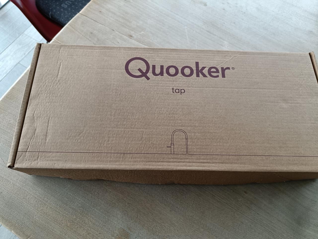 Quooker Front kokendwaterkraan mat zwart