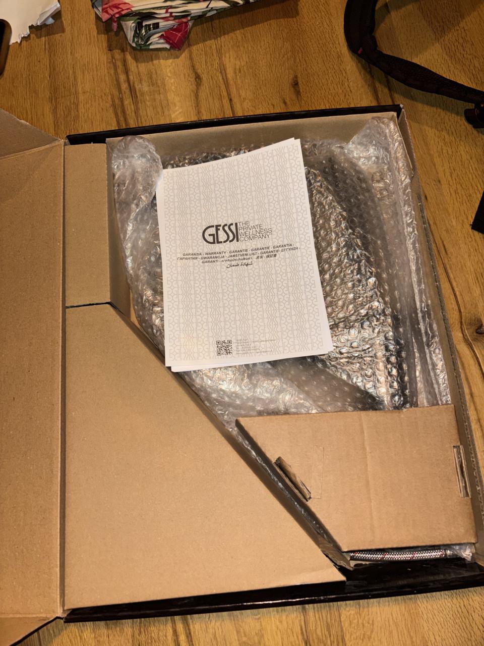 Te koop Nieuwe Gessi keukenmengkraan Gun Metal.