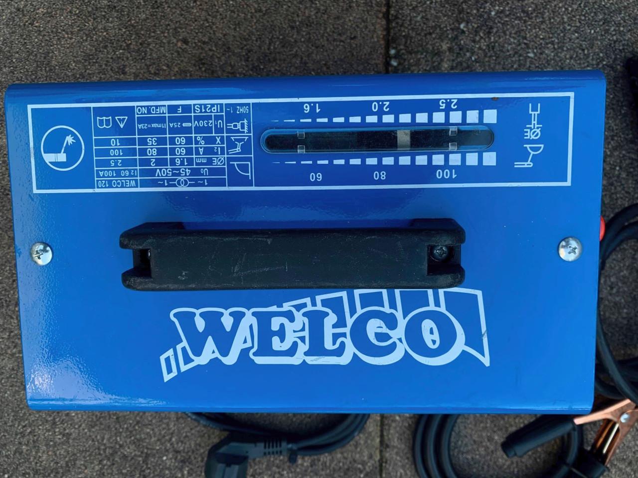 Welco laspost 120 met toebehoren