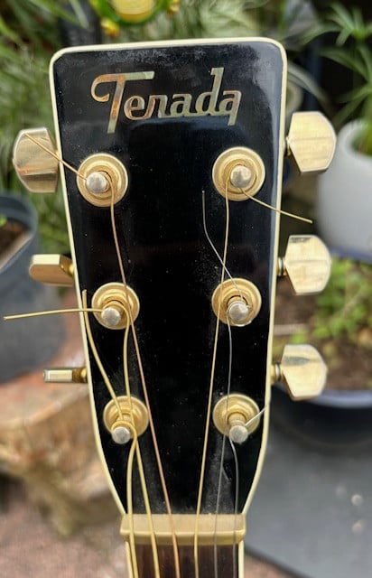 Prachtig akoestische gitaar Terada.