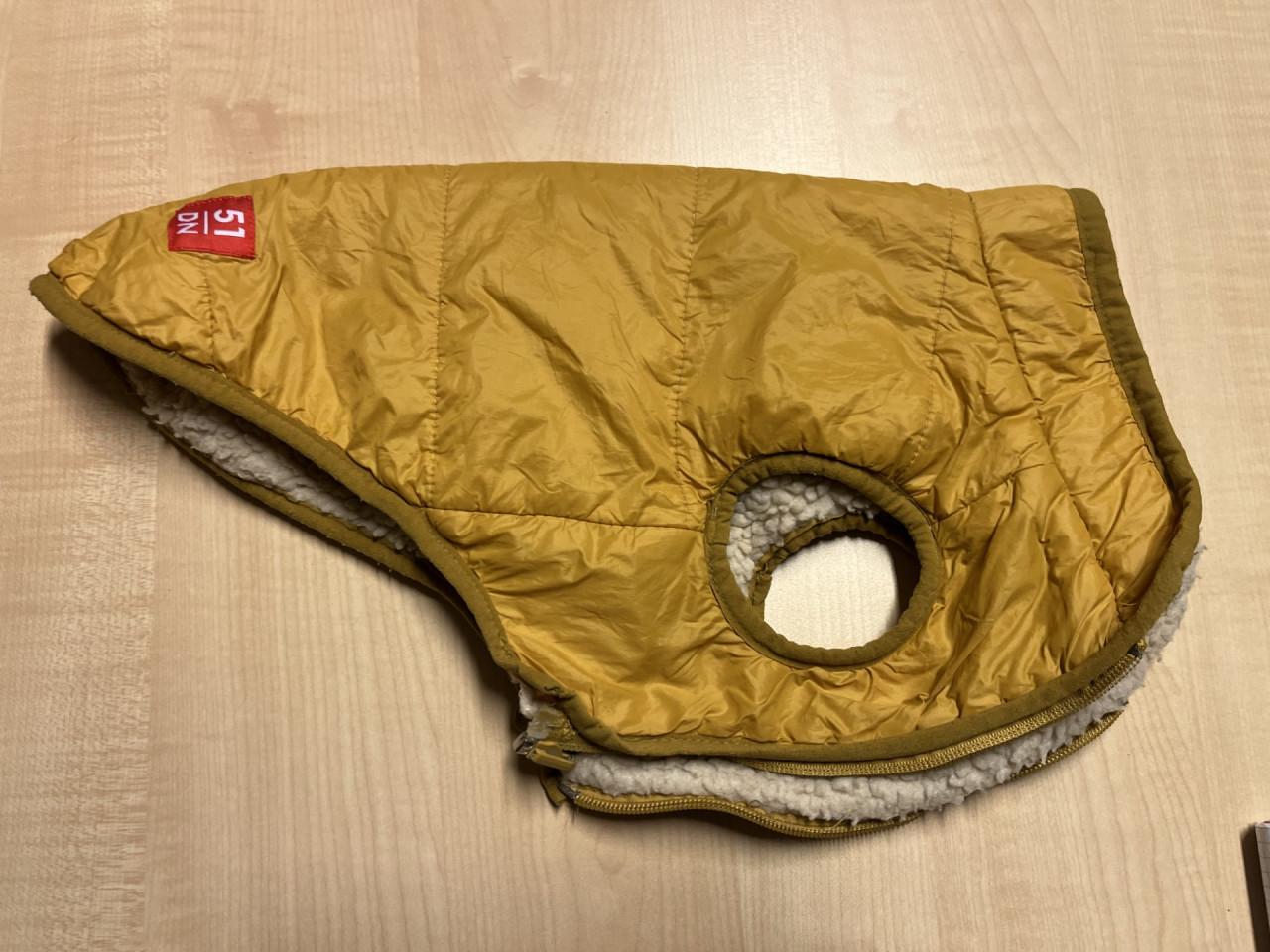 Hondenjasje geel 40cm