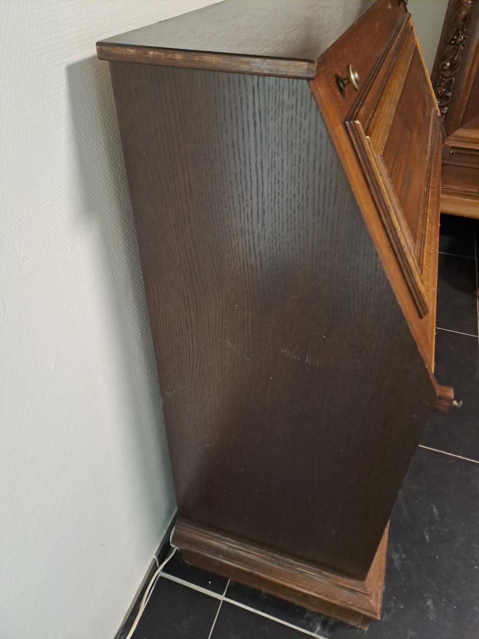 Grote Secretair massief eiken