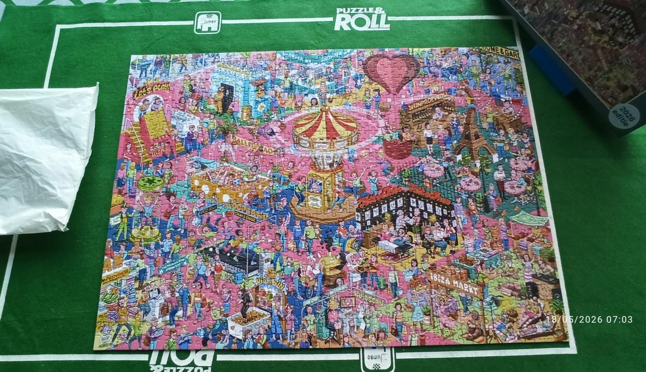 De Huishoudbeurs puzzel - 2026 editie - 1000 st - zoals nieuw