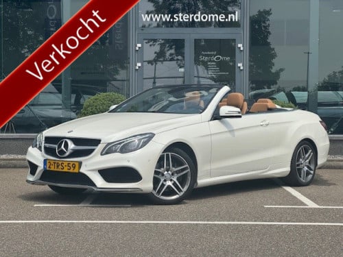 Mercedes-Benz E-Klasse cabrio 200 edition sport l aircap & airscarf l airco