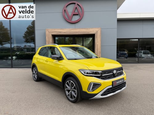 Volkswagen T-cross 1.5 tsi 150pk dsg style | trekhaak | led gril | camera |