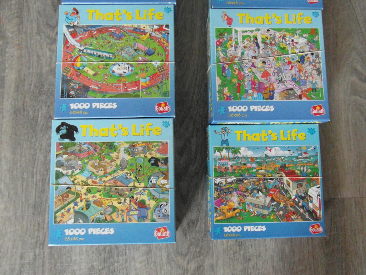 10 That's Life puzzels 1000 stukjes