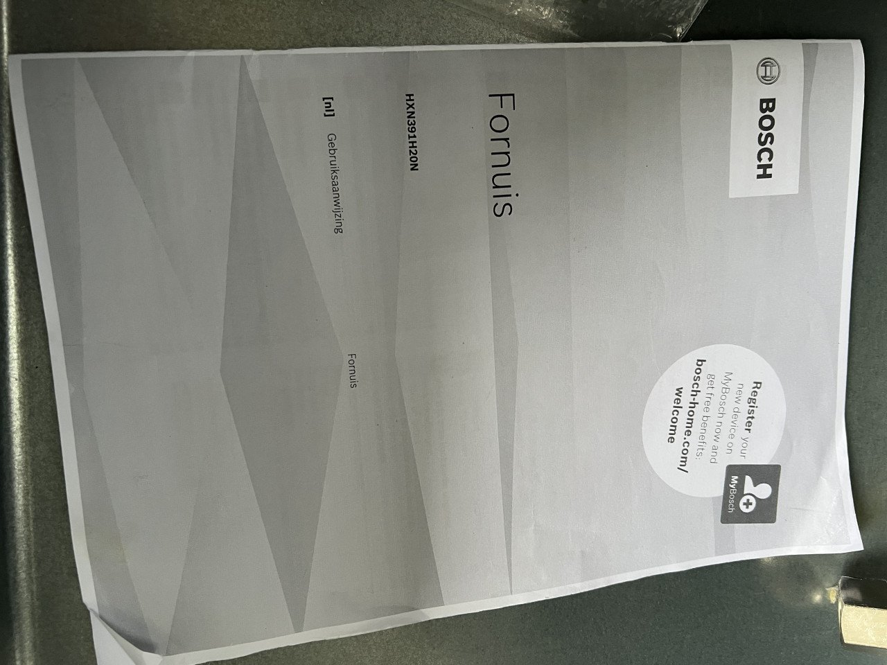 Nieuw Boesch gasfornuis elektrisch 3D plus hetelucht oven