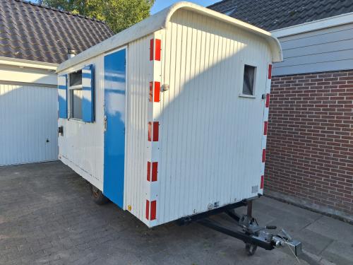Pipowagen, schaftkeet, schaftwagen, keet