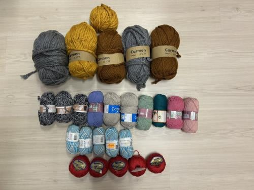 Allerlei katoen haak en brei garens....