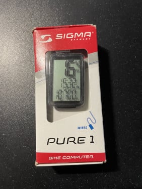Nieuwe fietscomputer