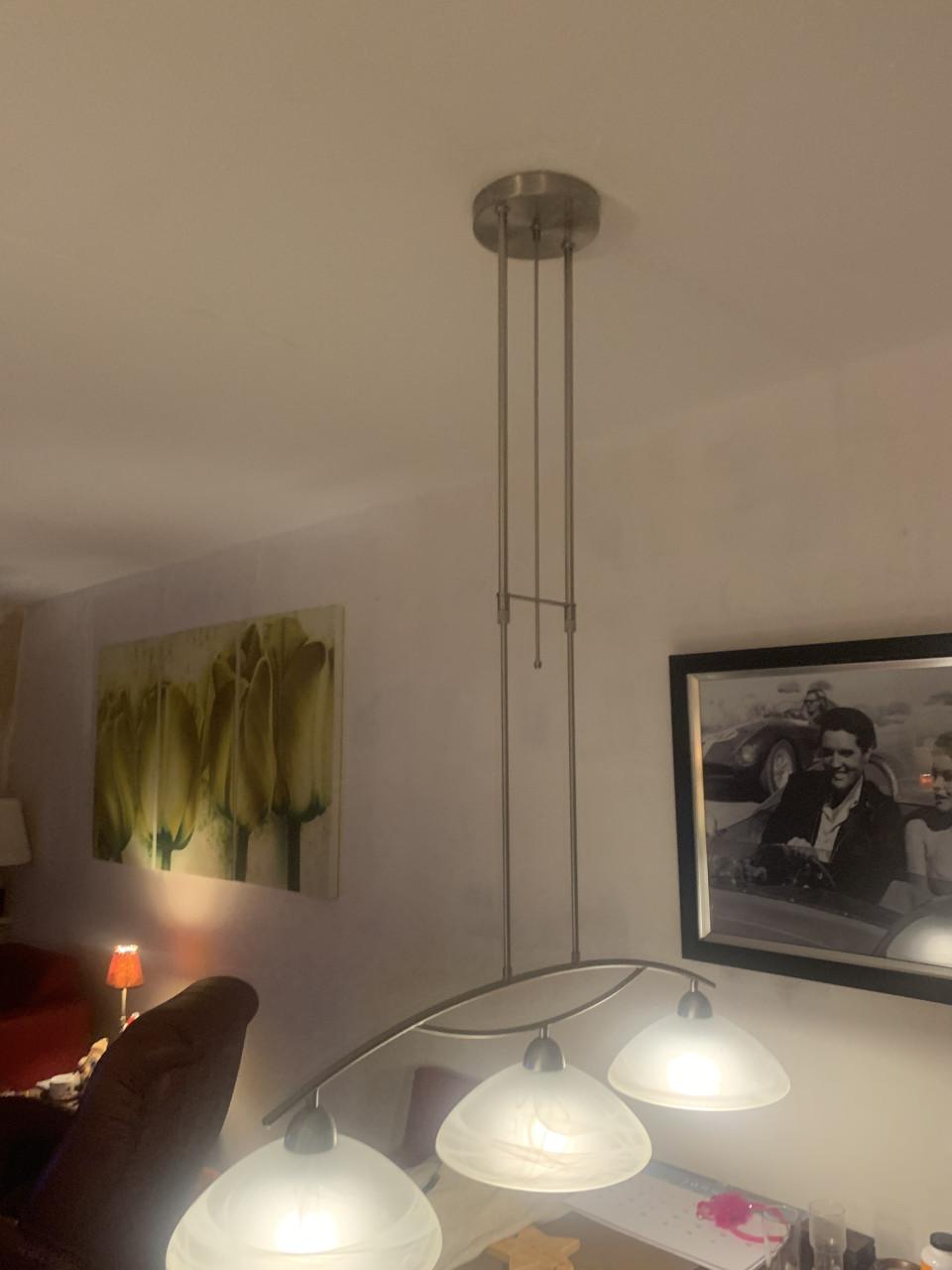 Hanglamp dimbaar in hoogte verstelbaar