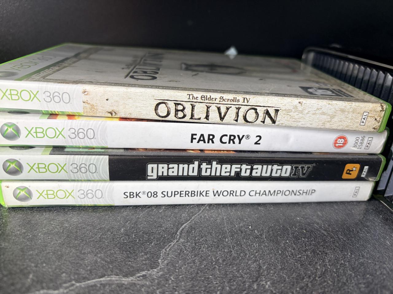 XBOX 360 met games