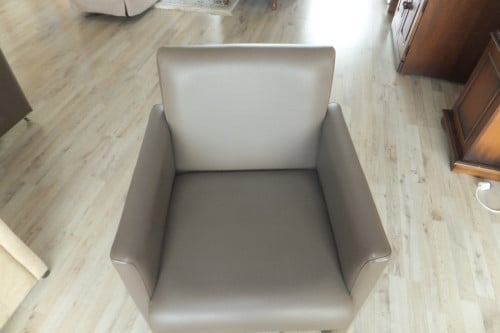 4 wielkamer stoeltjes taupe kleur