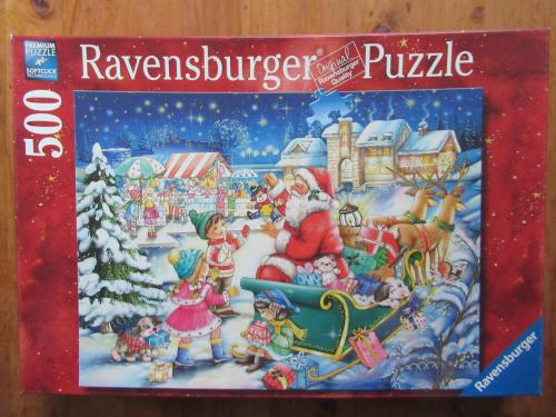 Leuke volledige puzzel van 500 stukjes, zo goed als nieuw