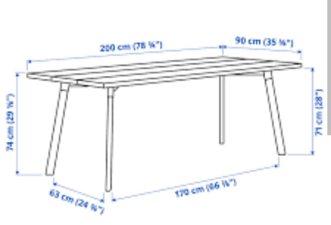 Eettafel - YPPERLYG (IKEA)