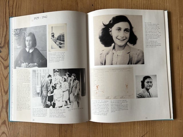 Anne Frank uitgegeven door de Anne Frank stichting.