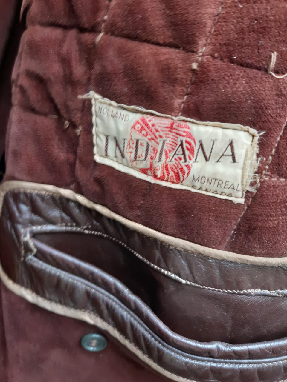 Te koop in Vlissingen oude leren motorjas