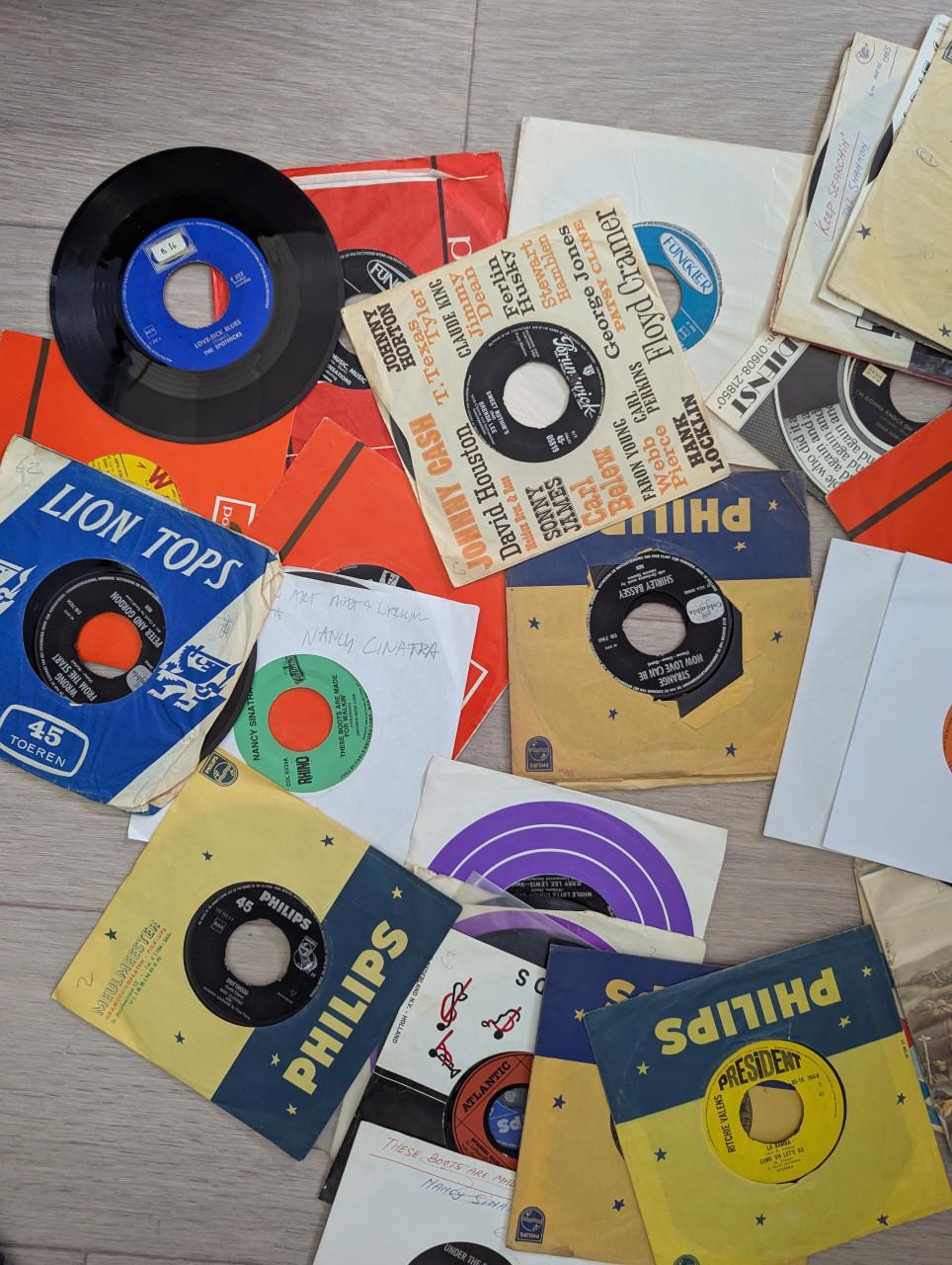 Jukebox singles ruim 115 stuks.