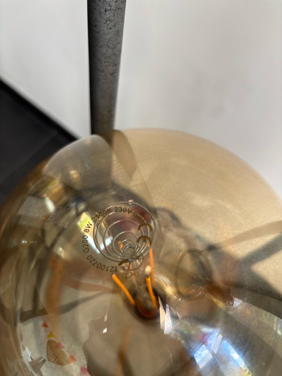 Staande lamp 132 cm. in zeer goede staat merk Zijlstra