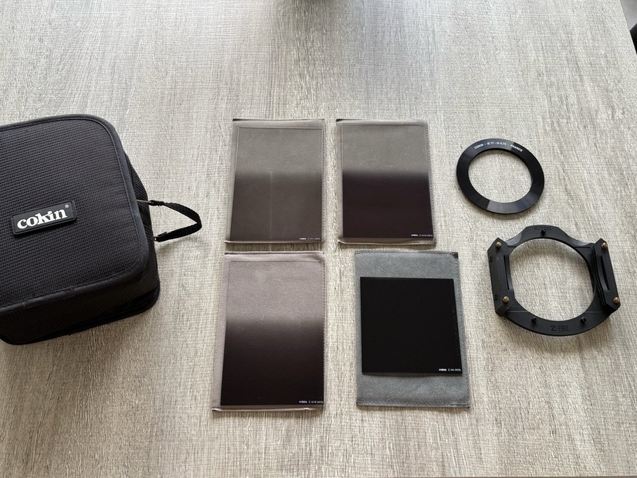 Zeer complete Filterset Cokin Z-pro met diverse ND-filters - ZGAN