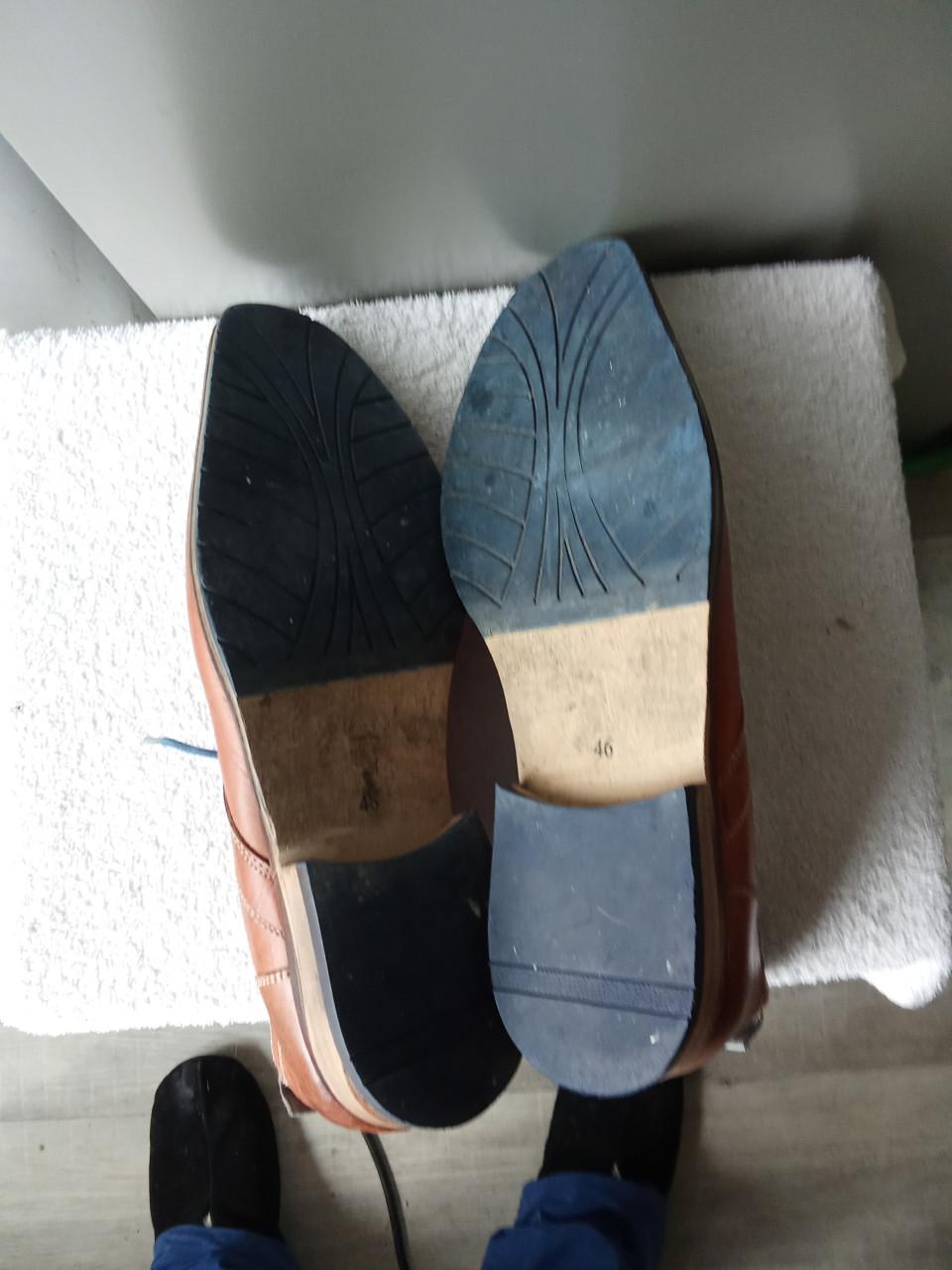 Leren Bottines, zeer weinig gedragen, maat 46