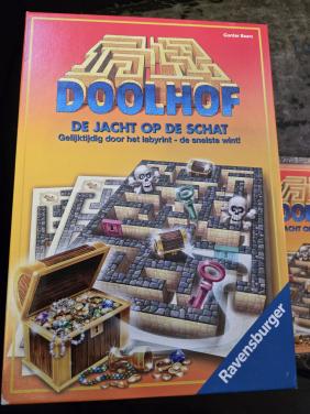 Kaartspel Ravensburger Doolhof: De Jacht Op De Schat.  +7 jaar 2-6 spelers
