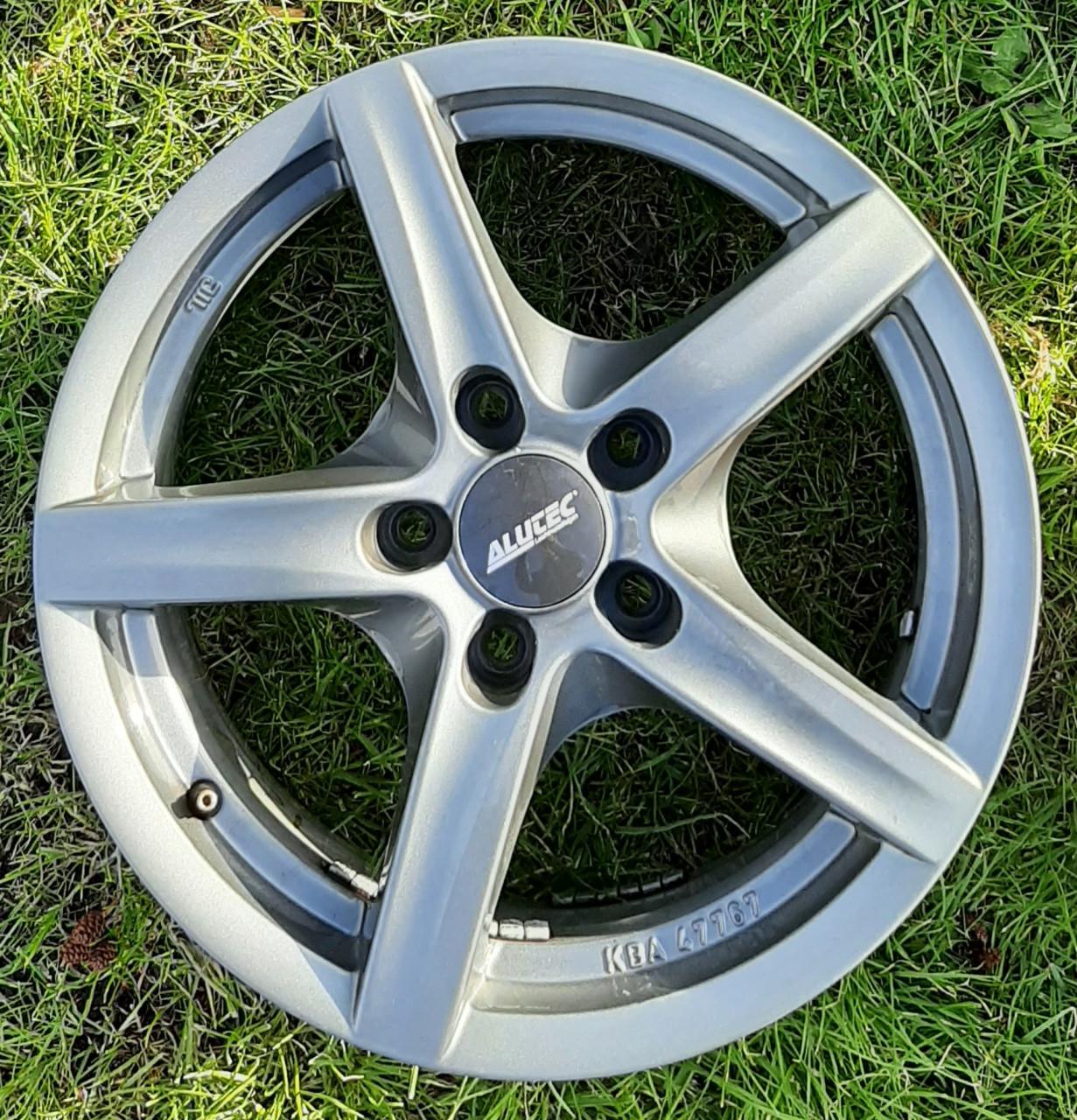 Velgen 16" Antraciet, merk Alutec