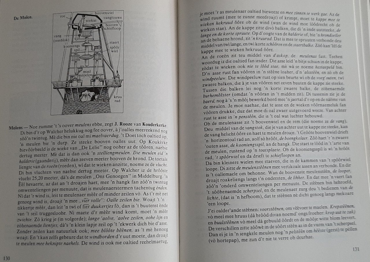 Dialect op Walcheren, door E.J. van den Broecke-de Man en A. Francke.
