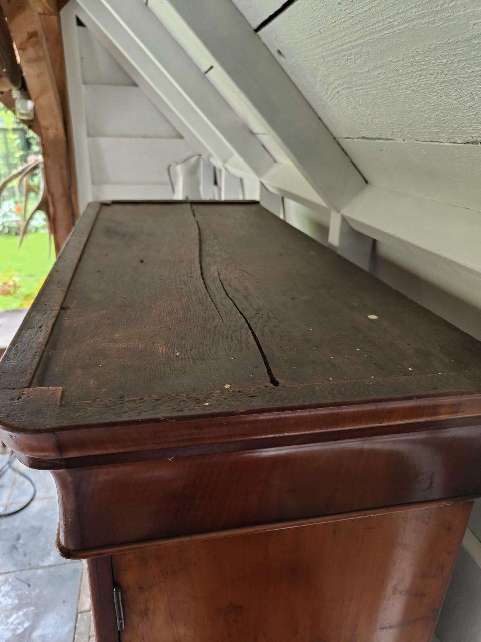 Antieke biedermeier kast