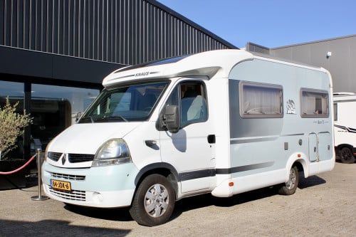 Knaus Sun TI (Frans bed, Zéér netjes met nieuwe APK)