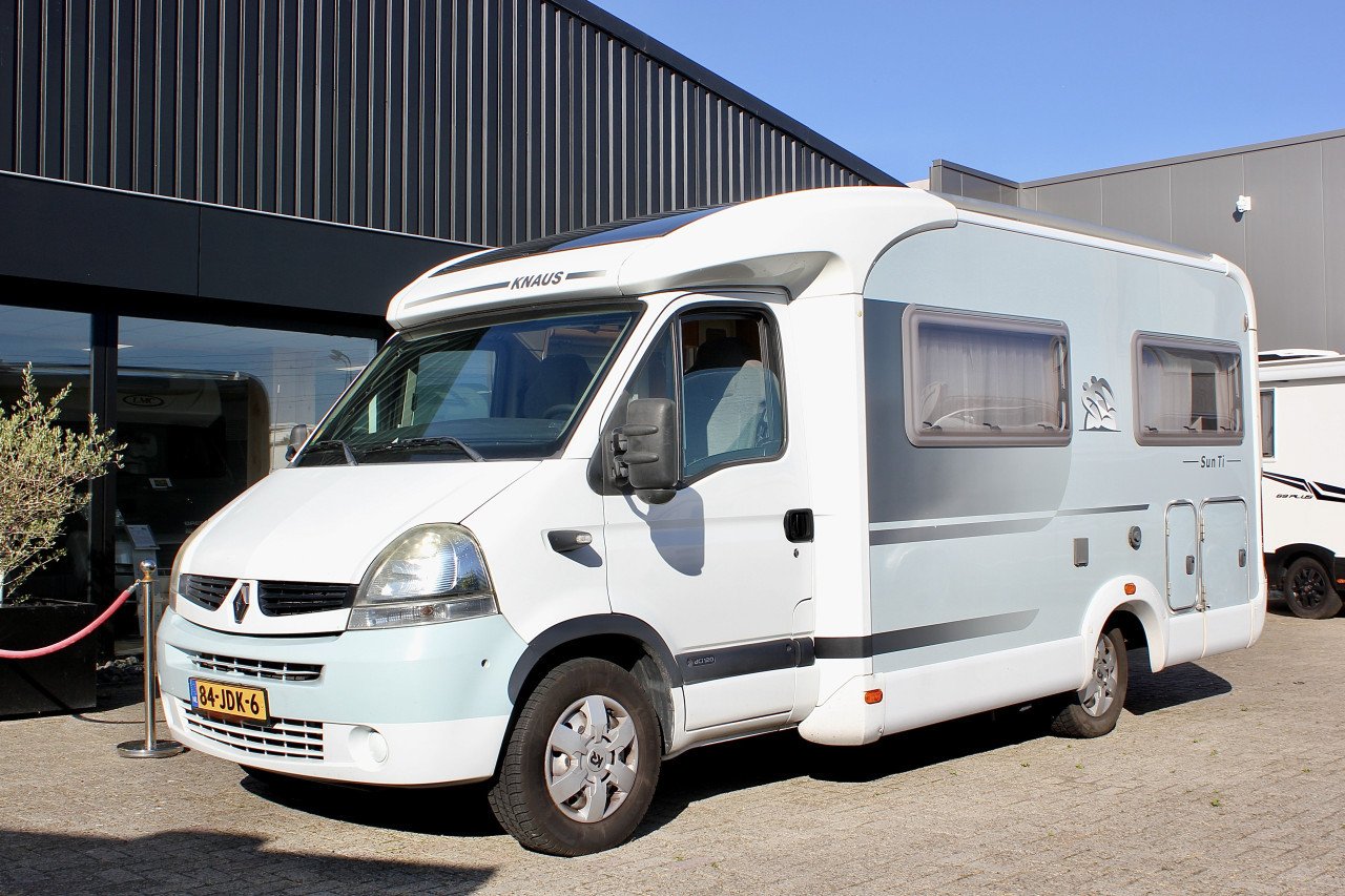 Knaus Sun TI (Frans bed, Zéér netjes met nieuwe APK)