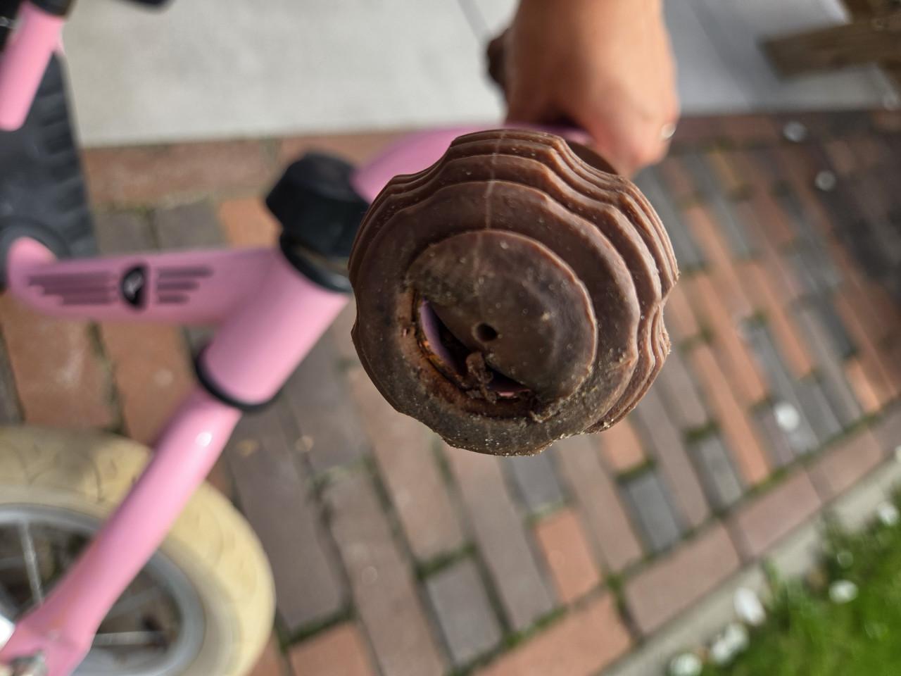 Loopfiets Bandits and Angels roze