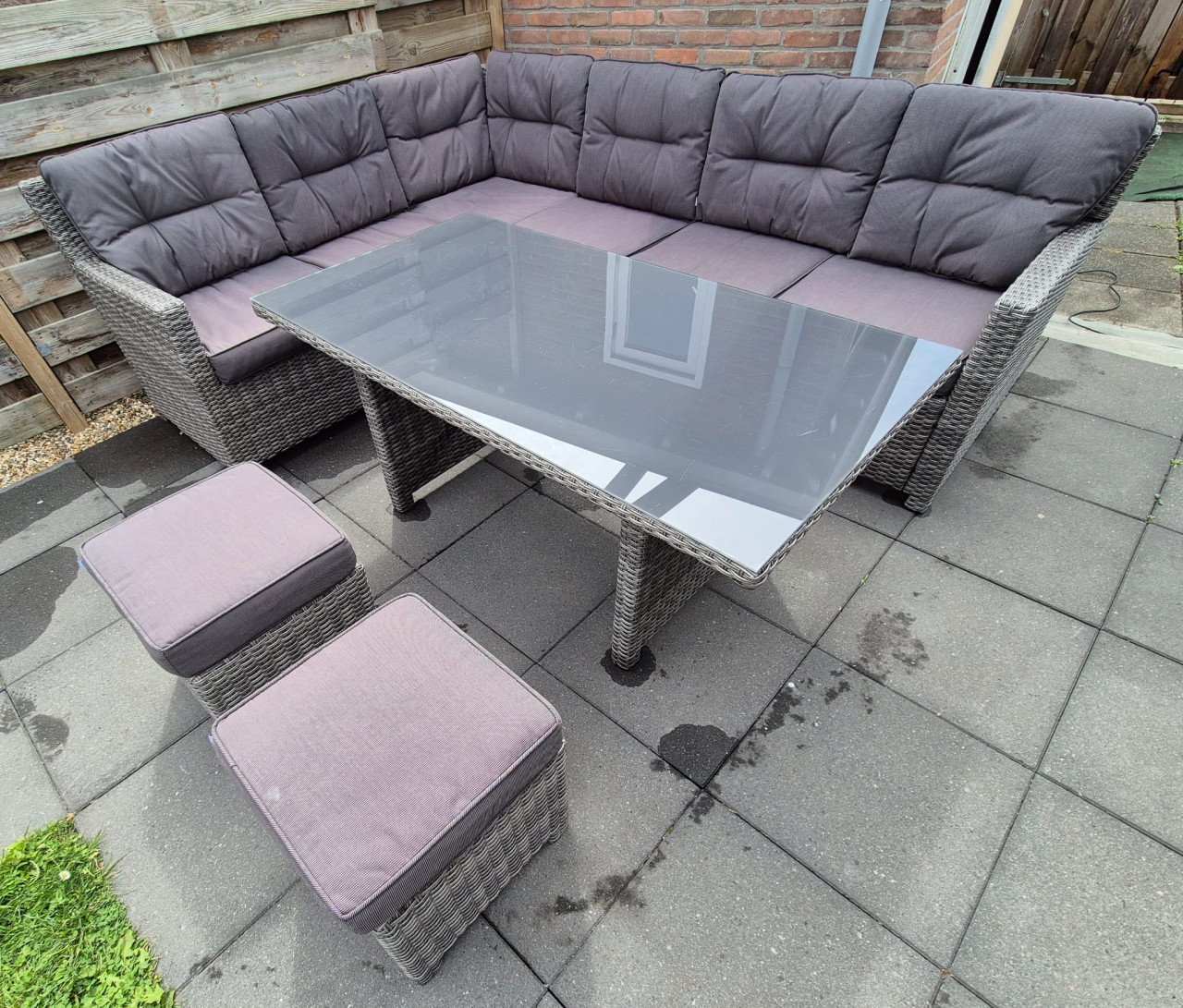 Dinner Loungeset (bezorgen mogelijk)