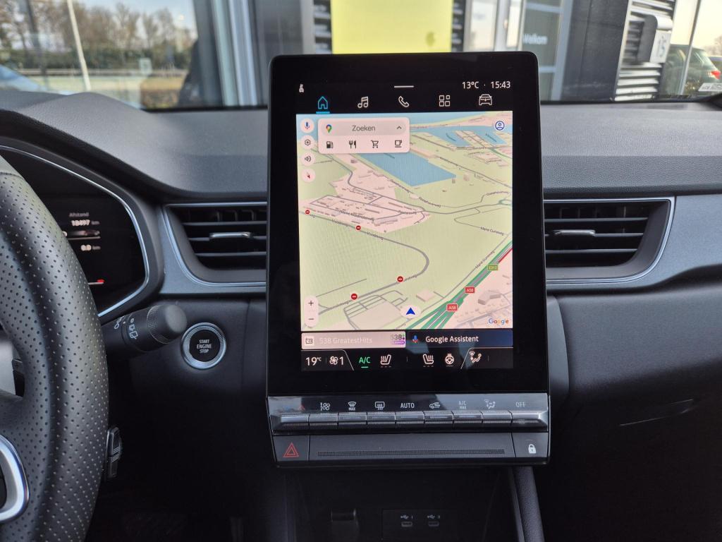 Renault Captur 1.3 mild hybrid edc automaat 160 techno camera, stoel/stuur 