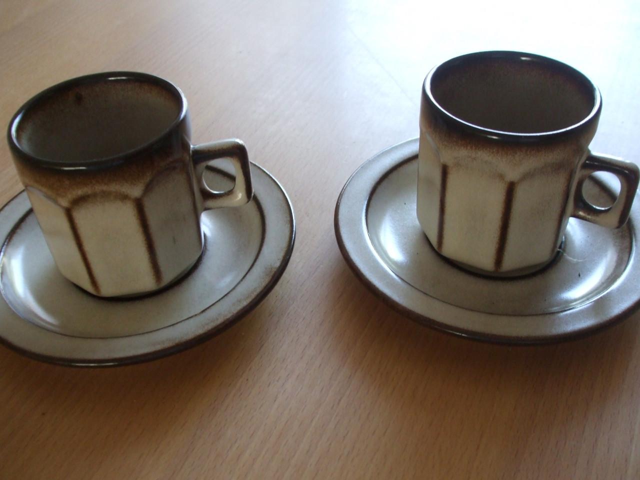 Te koop kop en schotels.(nieuw).