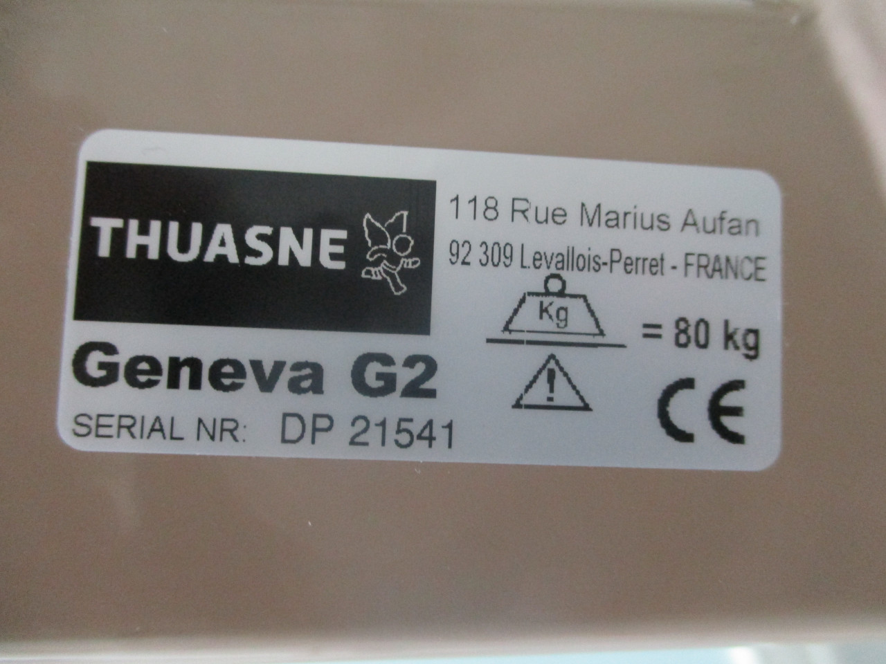 Bed papegaai  (Thuasne Geneva G2 )