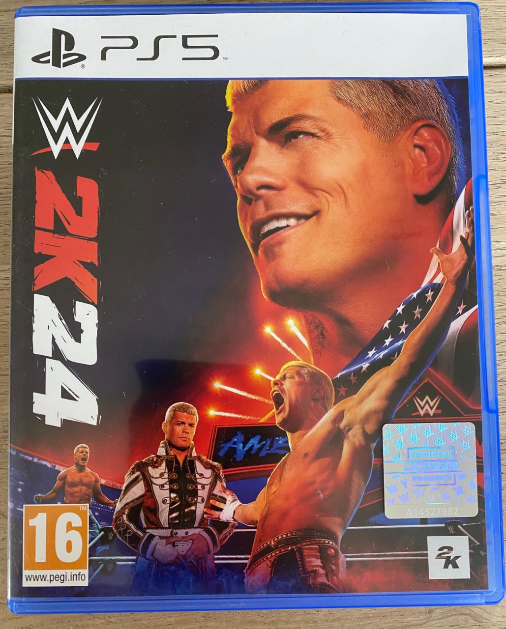 2k24 WWE PS5 game