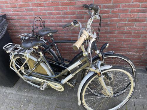 Dames en heren fiets