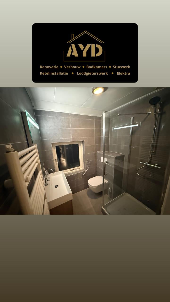 Badkamerrenovatie / Tegelwerken