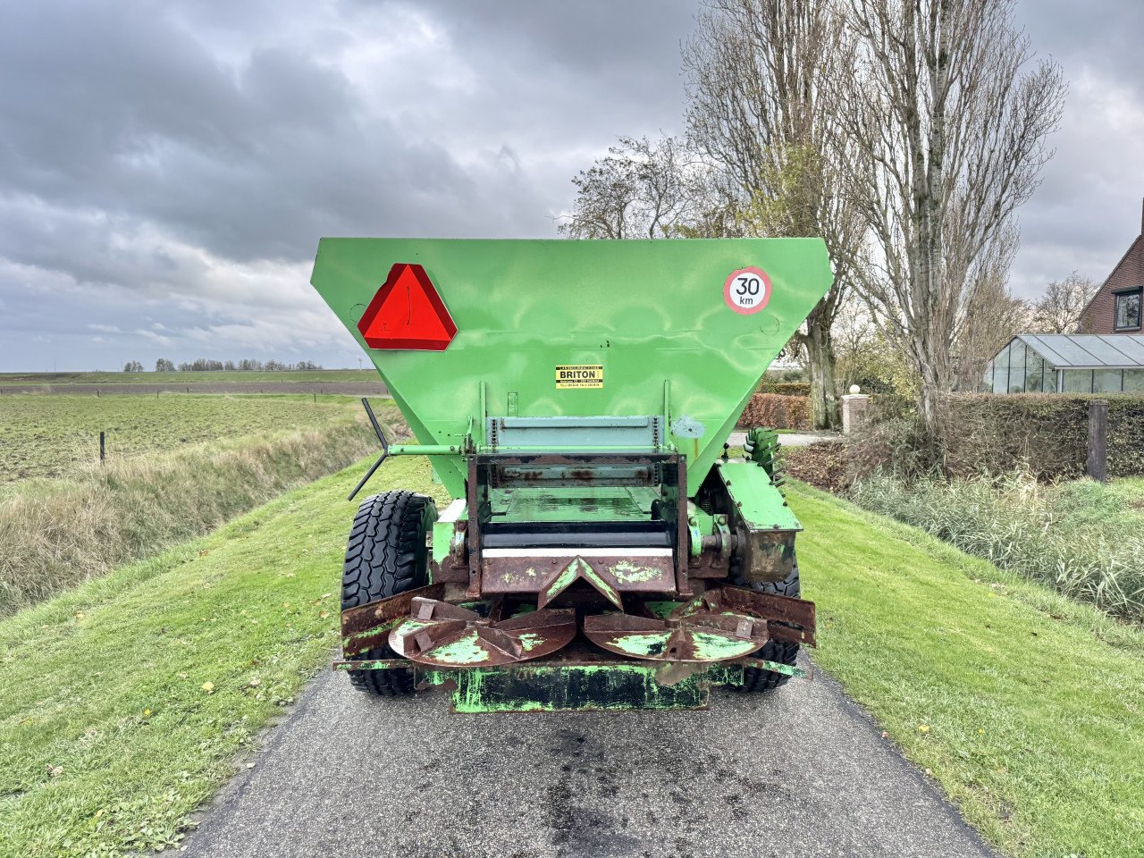 Agromet Kalkstrooier 7 kuub met kenteken!