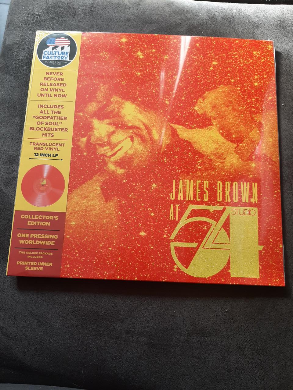 JAMES BROWN - AT STUDIO 54 ( rood vinyl )
