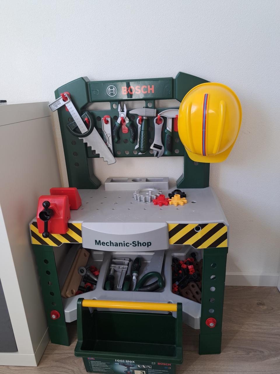 Speelgoed werkbank Bosch